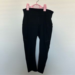 Lululemon Wunder Train High-Rise Crop with Pocket 23” size 8